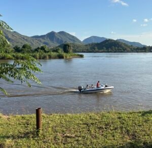 Activity: Fishing by boat in the Lower Zambezi National Park (excl. entry fee and licence, min. 2 pp) boatfishing
